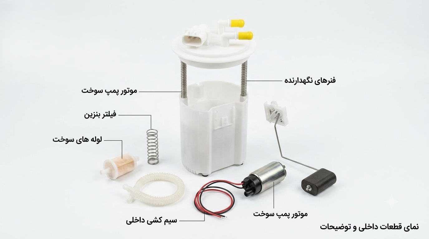 علائم خرابی پمپ بنزین پژو پارس