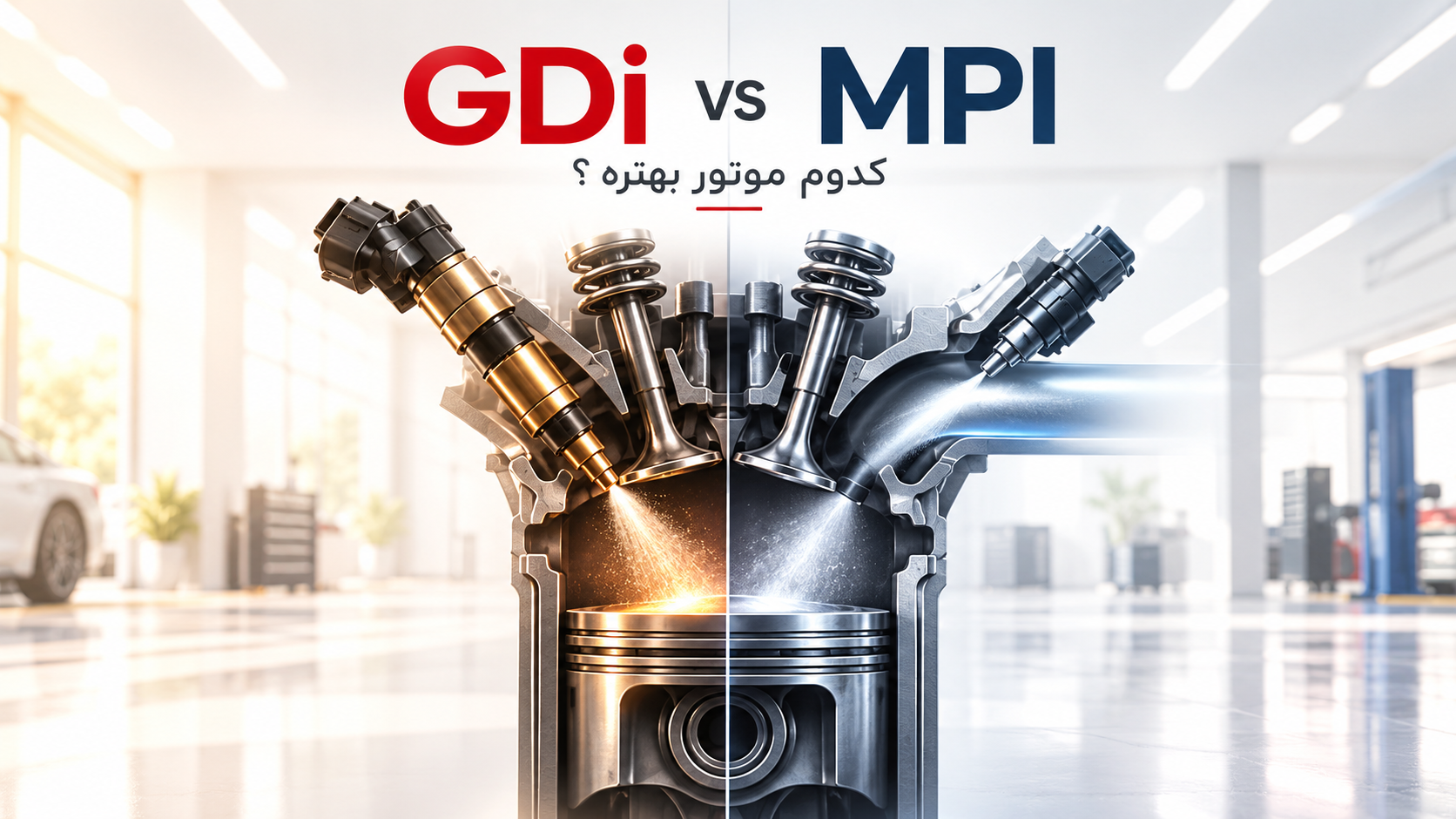 سیستم پاشش سوخت MPI یا GDI؛ کدام بهتر است؟ راهنمای کامل مقایسه، مزایا، معایب و انتخاب