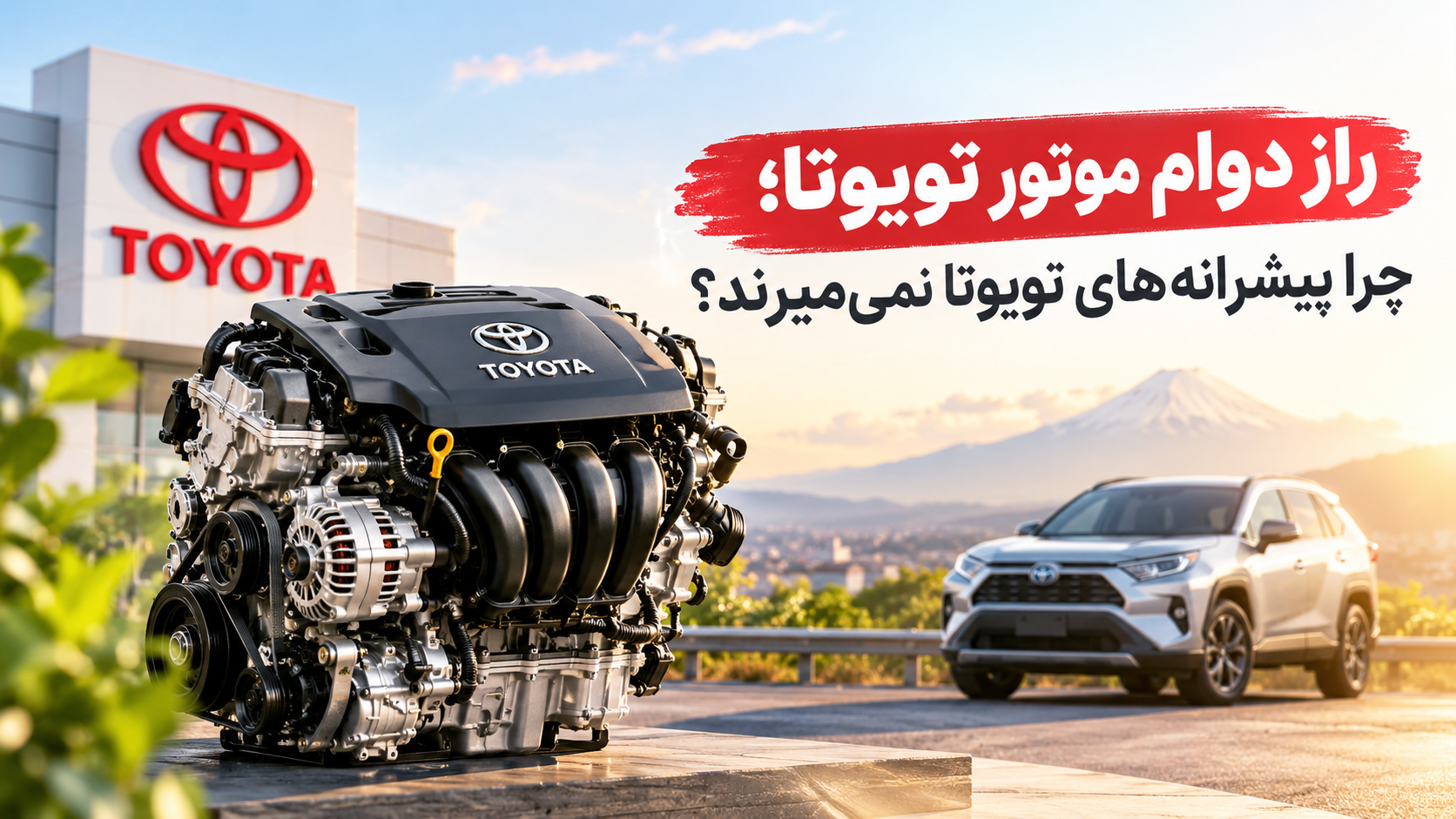 راز دوام موتور تویوتا؛ چرا پیشرانههای تویوتا نمیمیرند؟